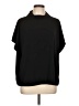 Alfani Black Short Sleeve Blouse Size L - photo 1