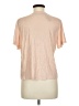 Express Metallic Tan Short Sleeve T-Shirt Size M - photo 2