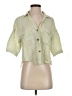 Zara Green 3/4 Sleeve Button-Down Shirt Size XS - photo 1