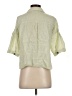 Zara Green 3/4 Sleeve Button-Down Shirt Size XS - photo 2