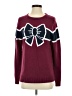 Lauren James Burgundy Pullover Sweater Size S - photo 1