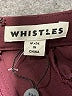 Whistles 100% Polyester Solid Burgundy Jumpsuit Size 4 - photo 4