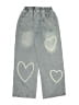 Unbranded Hearts Blue Jeans Size 160 cm / US 14 - photo 2
