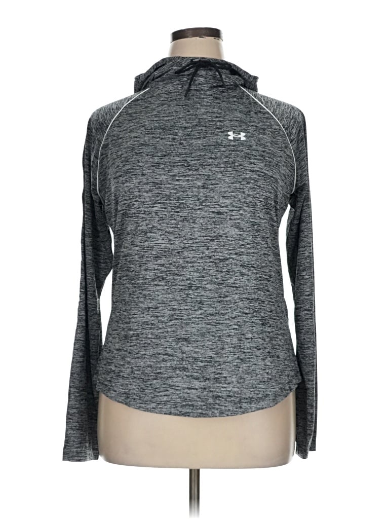 Pre-owned Under Armour Pullover Sweater In Gray