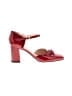 J.Crew 100% Leather Red Heels Size 8 1/2 - photo 1