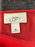 Ann Taylor LOFT 100% Cotton Red 3/4 Sleeve Blouse Size M - photo 7