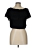 Unbranded Black Short Sleeve Blouse Size L - photo 1
