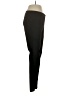 Ecru Solid Black Dress Pants Size 4 - photo 4