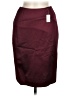 Tahari Solid Burgundy Wool Skirt Size 6 - photo 1