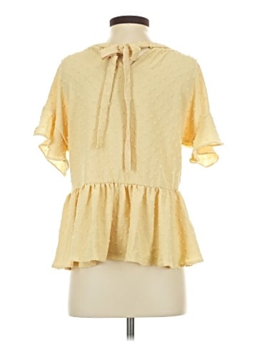 Blu Pepper Short Sleeve Blouse (view 2)