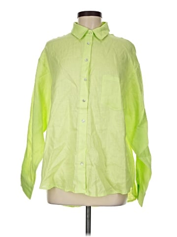 Lucy Paris 3/4 Sleeve Button-Down Shirt (view 1)
