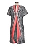 Kut from the Kloth Graphic Gray Pink Casual Dress Size 12 (estimated) - photo 2