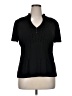 Harve B. Black Short Sleeve Top Size XL - photo 1