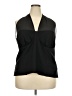 Elodie Black Sleeveless Blouse Size 3X - photo 1