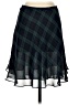 Express 100% Polyester Argyle Green Formal Skirt Size P (petite) - photo 2