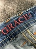 Grace Hearts Blue Jeans Size 25 waist - photo 7