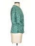 Kaileigh 100% Polyester Green 3/4 Sleeve Blouse Size S - photo 4