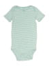 Carter's 100% Cotton Stripes Teal Short Sleeve Onesie 18-24 MO / 24 MO - photo 1