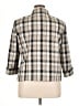 DressBarn Plaid Ivory Blazer Size XL - photo 2