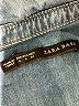 Zara Basic Blue Denim Jacket Size L - photo 6