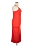 Unbranded Solid Red Casual Dress Size XL - photo 4