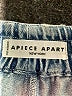 Apiece Apart Blue Denim Shorts Size 2 - photo 3
