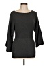 AK Anne Klein Gray Pullover Sweater Size L - photo 1