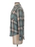 Rails 100% Rayon Plaid Teal Long Sleeve Button-Down Shirt Size XS - photo 5