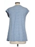 Deletta Blue Short Sleeve Top Size L - photo 2