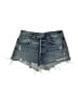 AGOLDE 100% Cotton Blue Denim Shorts Size 28 waist - photo 1