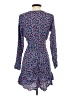 Zara Print Blue Casual Dress Size XS - photo 2