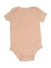 Carter's 100% Cotton Stripes Tan Short Sleeve Onesie 12-18 MO / 18 MO - photo 1