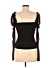 Unbranded Black Long Sleeve Top Size L - photo 2