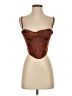 Parthea Brown Sleeveless Blouse Size XS - photo 1