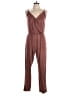 GB Solid Brown Tan Jumpsuit Size L - photo 1
