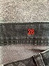 Sézane Chevron-herringbone Gray Jeans Size 28 waist - photo 7