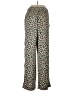 Tucker Animal Print Green Silk Pants Size L - photo 2