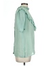 Assorted Brands Teal Short Sleeve Blouse Size L - photo 4
