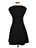 Adrienne Vittadini Solid Black Casual Dress Size LgEstimated - photo 2