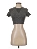 Ivy Park Gray Short Sleeve Turtleneck Size S - photo 1