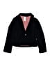 Nordstrom 100% Polyester Solid Black Jacket Size 10 - photo 1