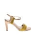 Seychelles Color Block Yellow Sandals Size 7 - photo 1