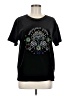 Sandro Black Short Sleeve Top One size - photo 1