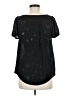 Vanessa Virginia 100% Polyester Black Short Sleeve Blouse Size 6 - photo 2