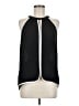 Assorted Brands 100% Polyester Black Sleeveless Blouse Size M - photo 1