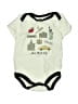 Hb 100% Cotton Graphic Green Short Sleeve Onesie Size 6-9 mo - photo 1