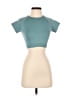 Unbranded Teal Short Sleeve Top Size S - photo 1