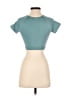 Unbranded Teal Short Sleeve Top Size S - photo 2