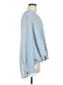 Rag & Bone 100% Silk Blue Long Sleeve Silk Top One size - photo 4