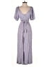 Auguste Hearts Purple Jumpsuit Size 4 - photo 1